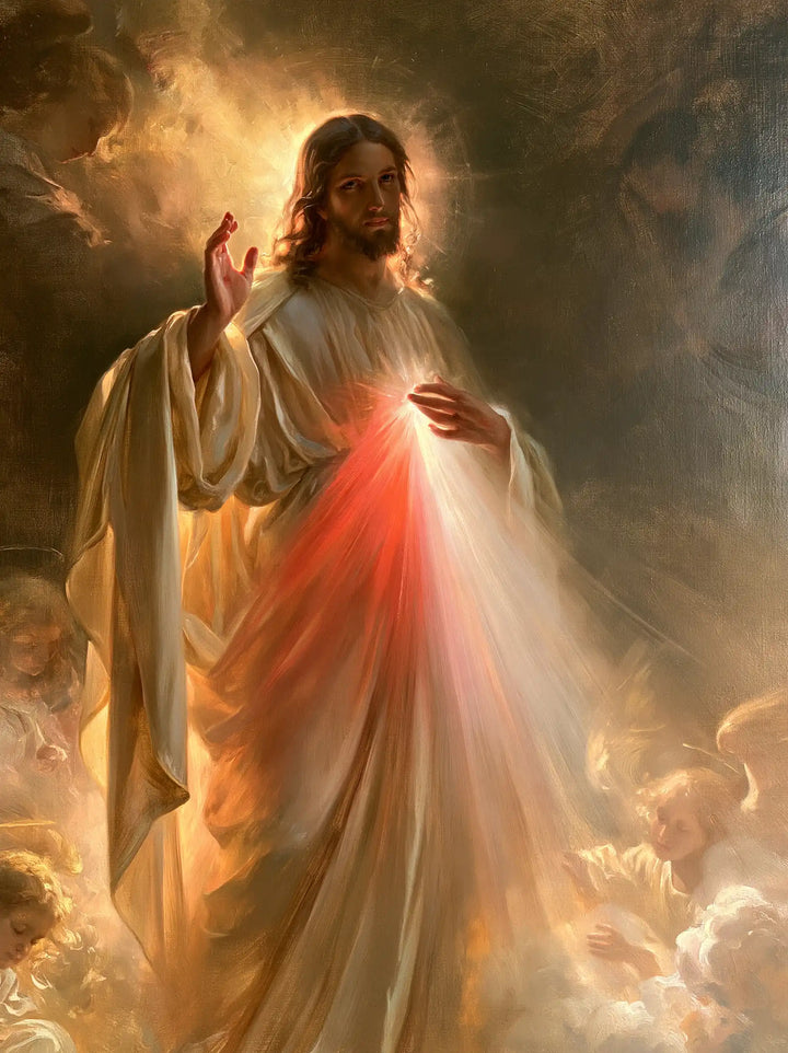 Divine Mercy Jesus - Glory of the Merciful Christ · Portrait n° 7