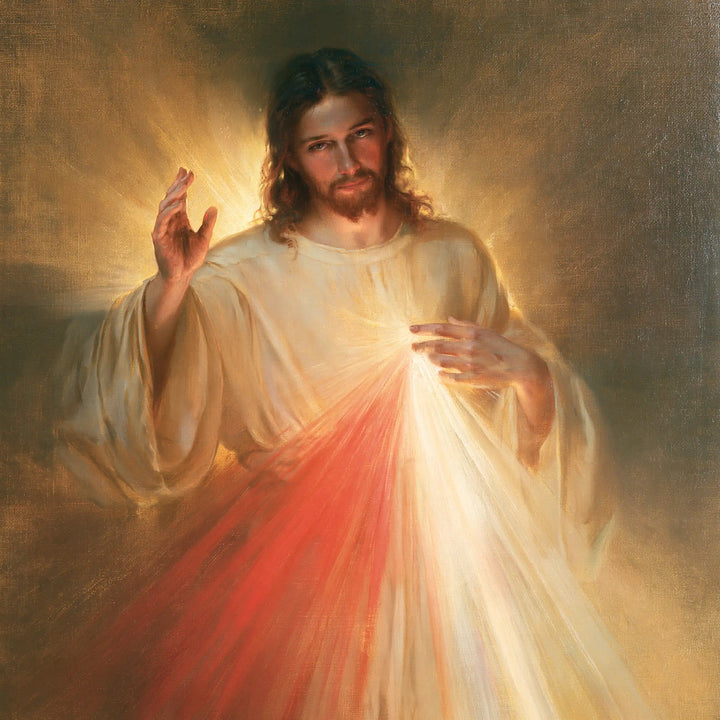 Divine Mercy Jesus - Jesus Blessing · Square n° 1