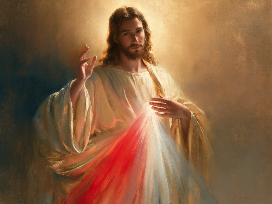 Divine Mercy Jesus - Jesus Welcoming the Faithful · Landscape n° 2