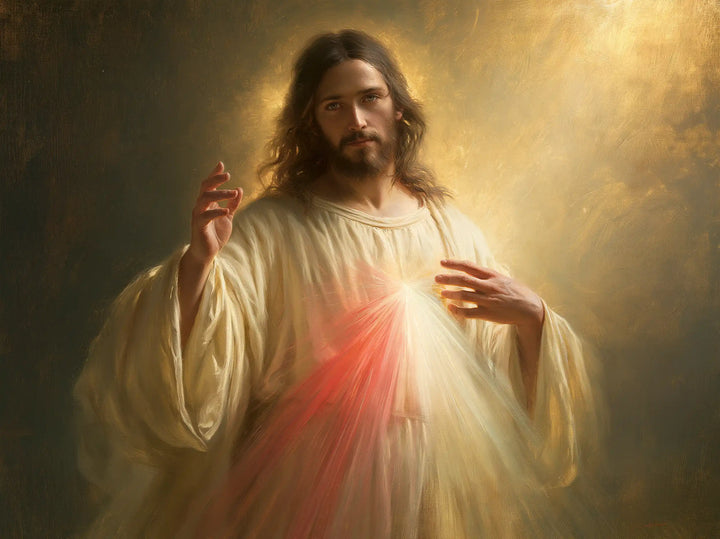 Divine Mercy Jesus - Jesus Welcoming the Faithful · Landscape n° 3