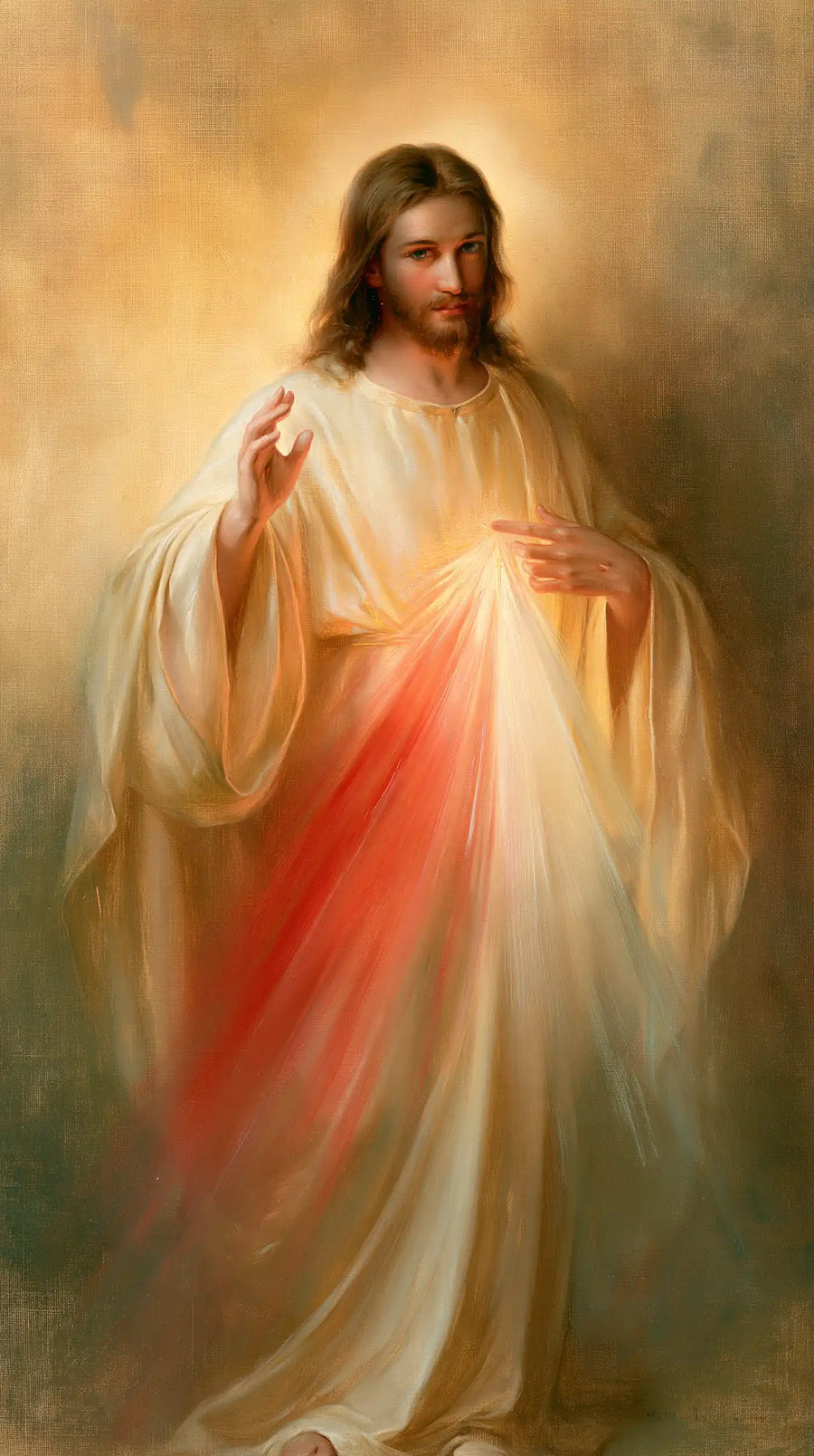 Divine Mercy Jesus - Jesus Welcoming the Faithful · Portrait n° 5