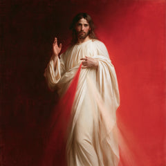 Divine Mercy Jesus – Mercy Against Scarlet Shadow