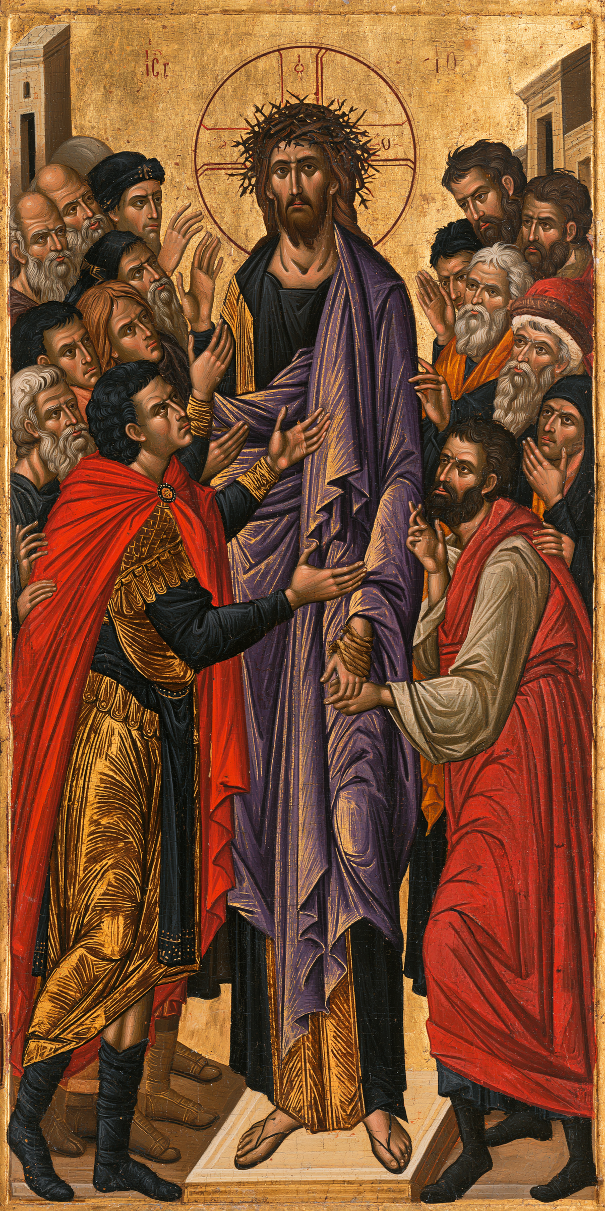Ecce Homo - Contemporary Byzantine · Portrait n° 2