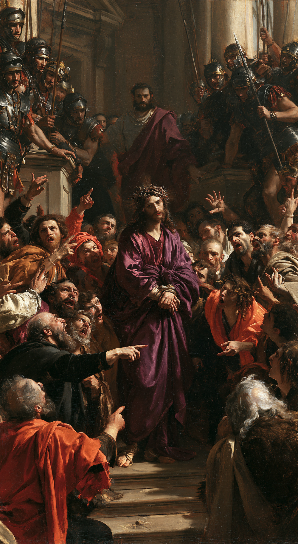 Ecce Homo - การระเบิดของการเคลื่อนไหว · ภาพเหมือนหมายเลข 5 - ศิลปะคริสเตียน