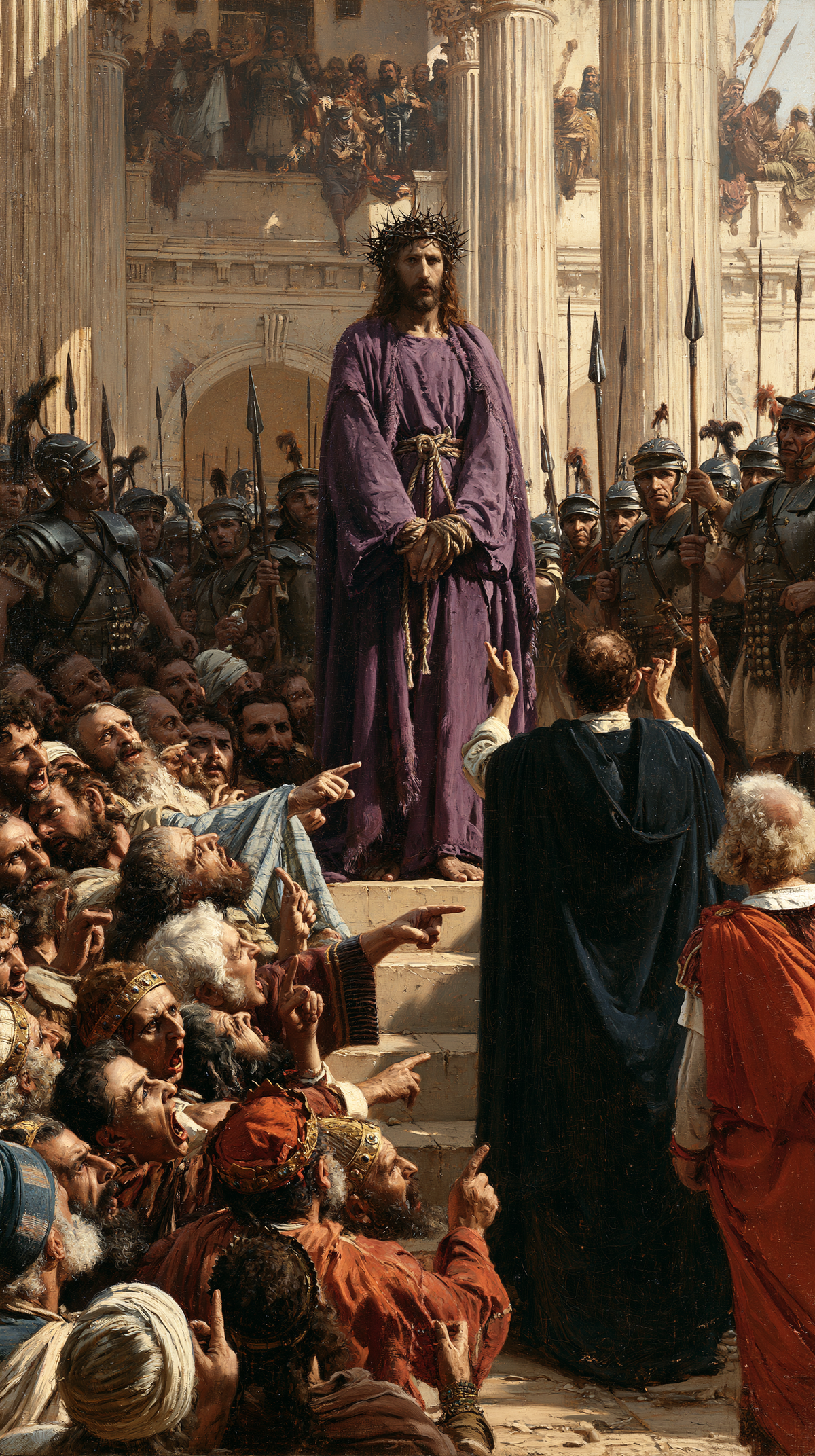 Ecce Homo - การระเบิดของการเคลื่อนไหว · ภาพเหมือนหมายเลข 8 - ศิลปะคริสเตียน