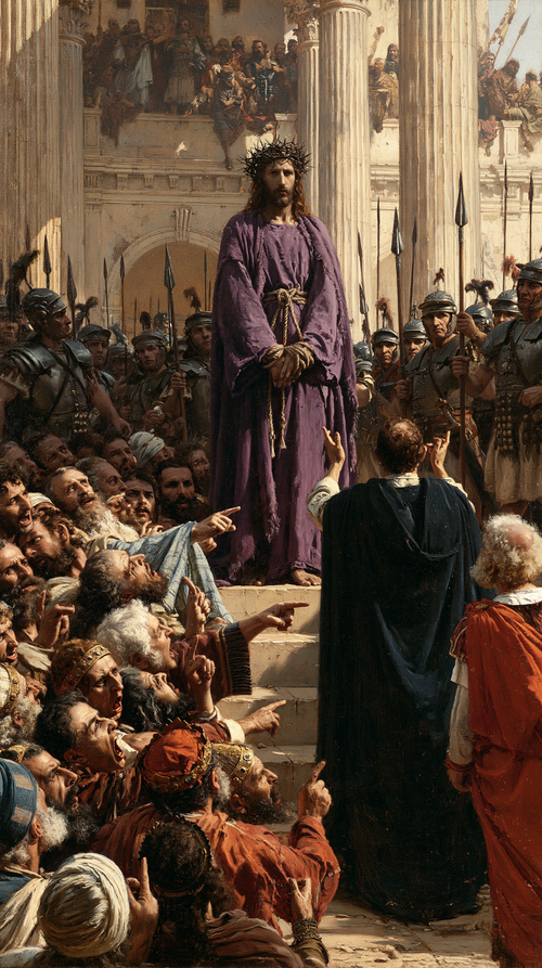 Ecce Homo - การระเบิดของการเคลื่อนไหว · ภาพเหมือนหมายเลข 8 - ศิลปะคริสเตียน