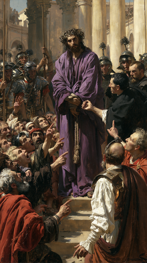 Ecce Homo - การระเบิดของการเคลื่อนไหว · ภาพเหมือนหมายเลข 9 - ศิลปะคริสเตียน