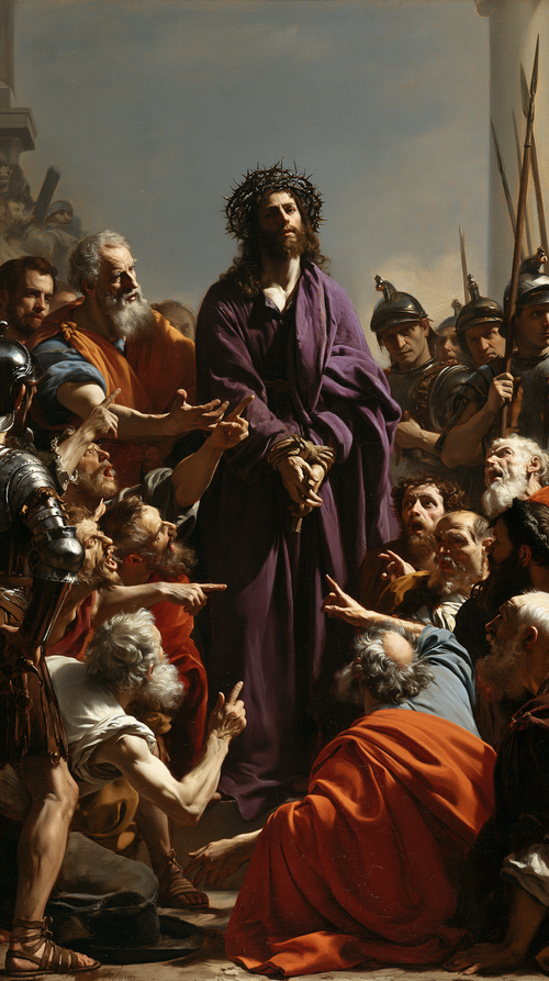 Ecce Homo - การระเบิดของการเคลื่อนไหว · ภาพเหมือนหมายเลข 10 - ศิลปะคริสเตียน