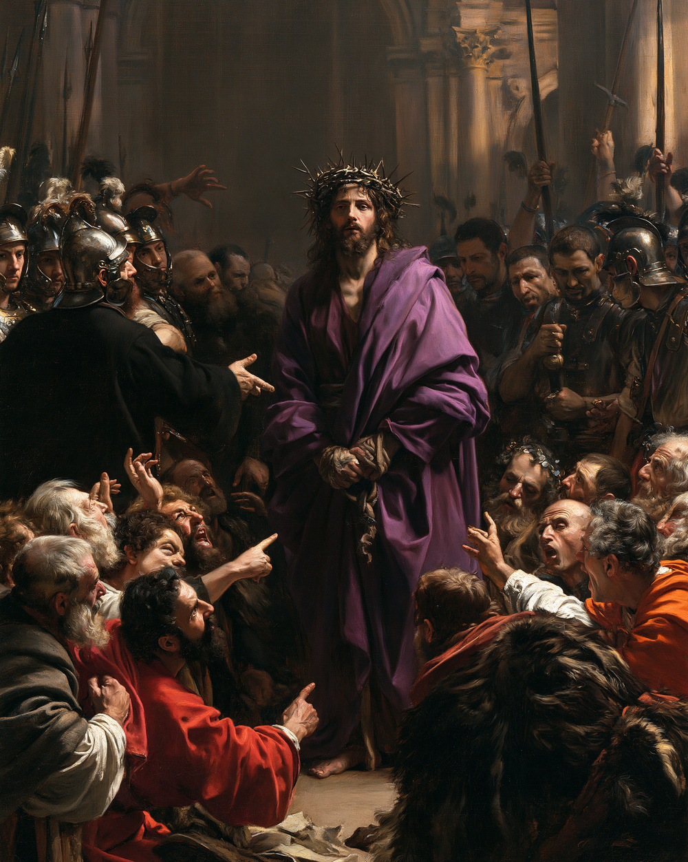 Ecce Homo - การระเบิดของการเคลื่อนไหว · ภาพเหมือนหมายเลข 20 - ศิลปะคริสเตียน