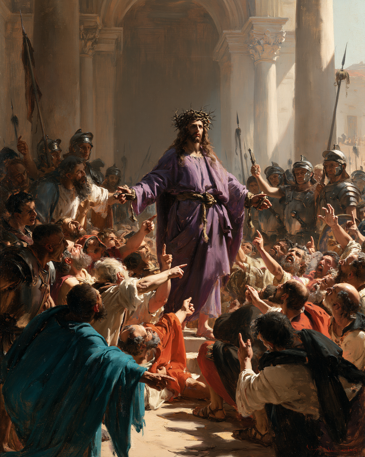 Ecce Homo - การระเบิดของการเคลื่อนไหว · ภาพเหมือนหมายเลข 22 - ศิลปะคริสเตียน