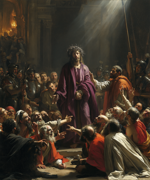 Ecce Homo - การระเบิดของการเคลื่อนไหว · ภาพเหมือนหมายเลข 25 - ศิลปะคริสเตียน