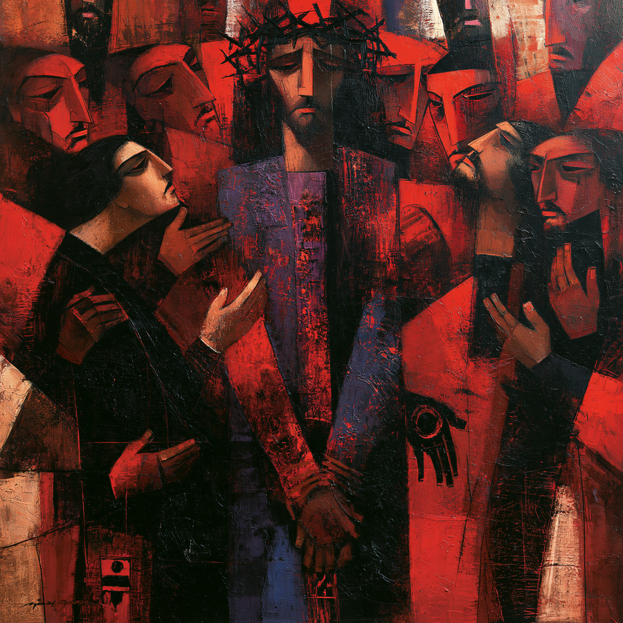 Ecce Homo - Expressionist · Square n° 3