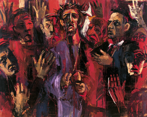 Ecce Homo - Expressionist · Landscape n° 4 - ศิลปะคริสเตียน