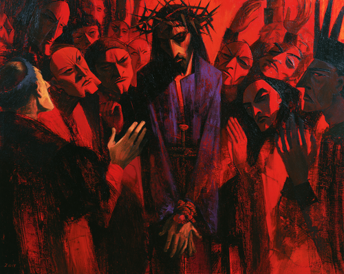 Ecce Homo - Expressionist · Landscape n° 6 - ศิลปะคริสเตียน