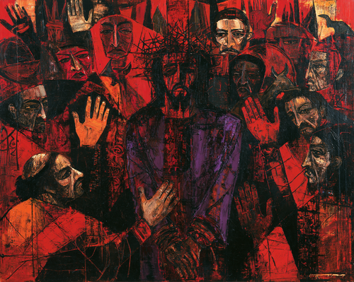 Ecce Homo - Expressionist · Landscape n° 7 - ศิลปะคริสเตียน