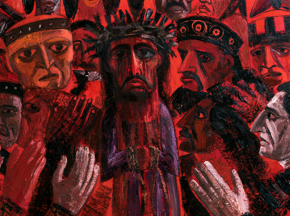 Ecce Homo - Expressionist · Landscape n° 8 - ศิลปะคริสเตียน
