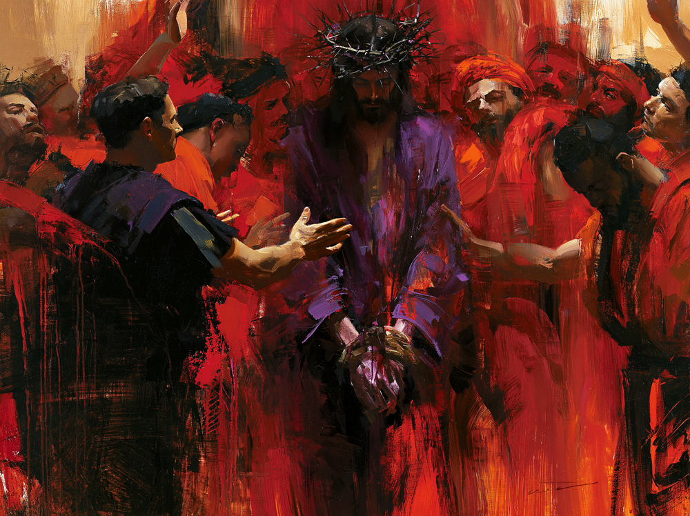 Ecce Homo - Expressionist · Landscape n° 9 - ศิลปะคริสเตียน