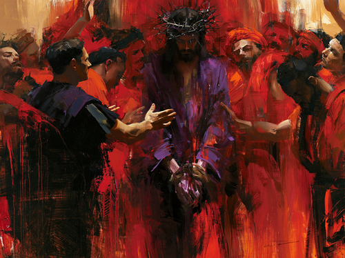 Ecce Homo - Expressionist · Landscape n° 9 - ศิลปะคริสเตียน