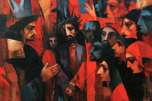 Ecce Homo - Expressionist · Landscape n° 12 - ศิลปะคริสเตียน