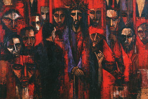 Ecce Homo - Expressionist · Landscape n° 15 - ศิลปะคริสเตียน