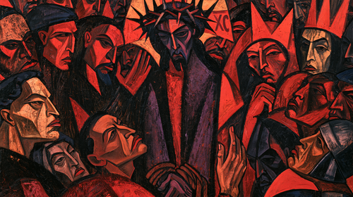 Ecce Homo - Expressionist · Landscape n° 17 - ศิลปะคริสเตียน