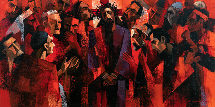 Ecce Homo — The Captive at the Centre of Carved Faces