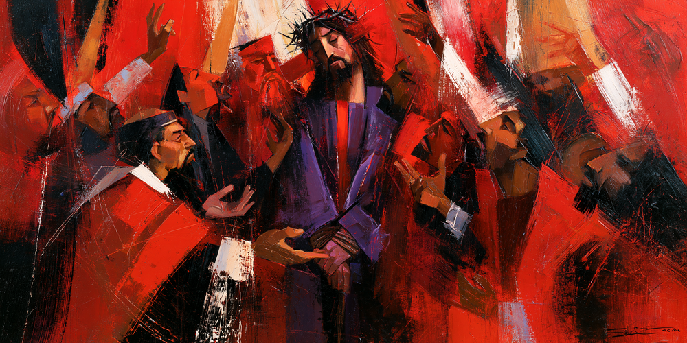 Ecce Homo - Expressionist · Landscape n° 22 - ศิลปะคริสเตียน