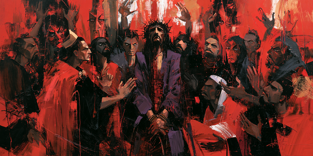 Ecce Homo - Expressionist · Landscape n° 23 - ศิลปะคริสเตียน