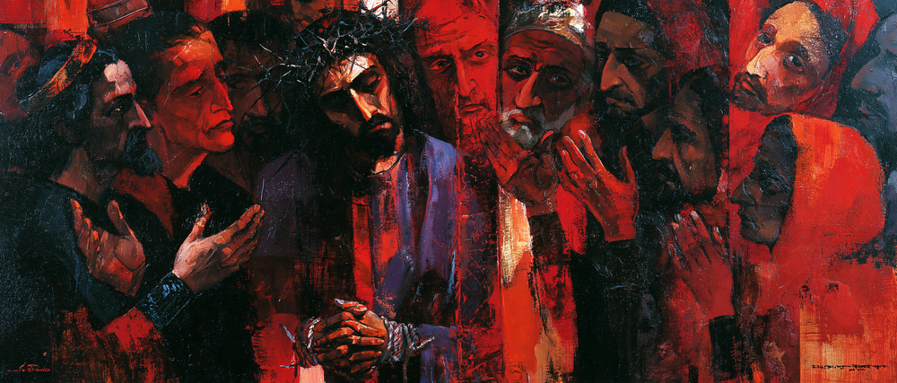 Ecce Homo - Expressionist · Landscape n° 25 - ศิลปะคริสเตียน