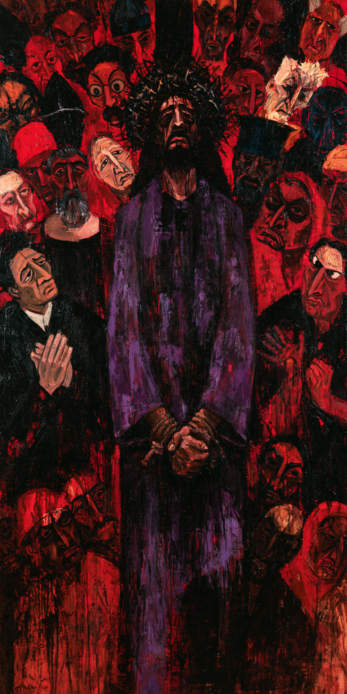 Ecce Homo - Expressionist · Portrait n° 3 - ศิลปะคริสเตียน