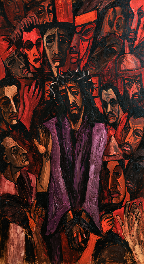 Ecce Homo - Expressionist · Portrait n° 5 - ศิลปะคริสเตียน