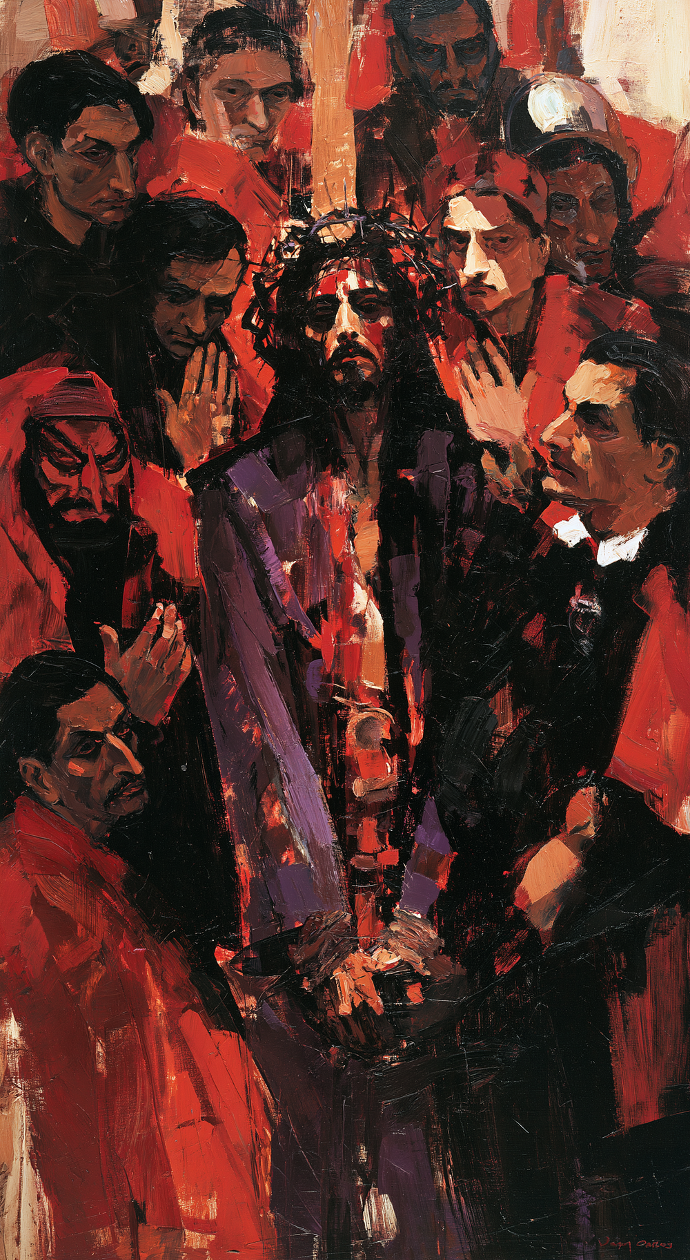 Ecce Homo - Expressionist · Portrait n° 6 - ศิลปะคริสเตียน