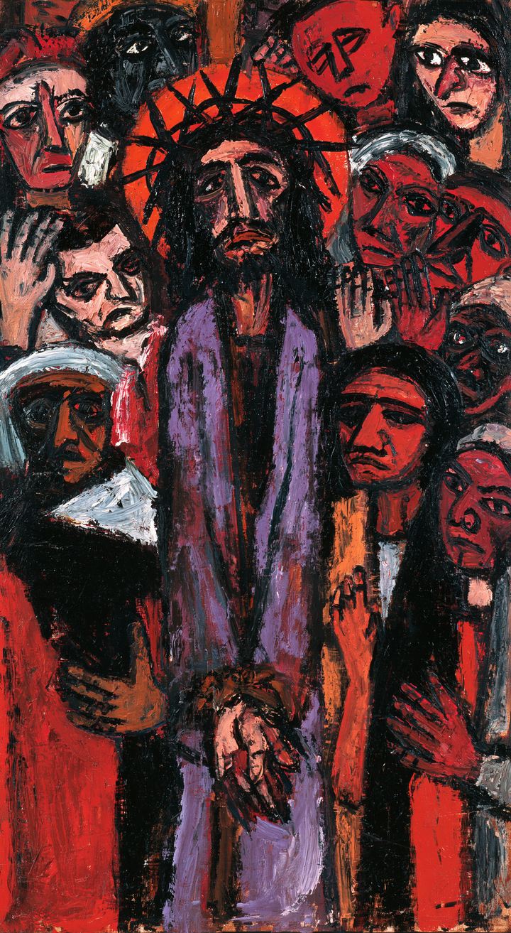 Ecce Homo — The Crown Above the Lilac Shadows