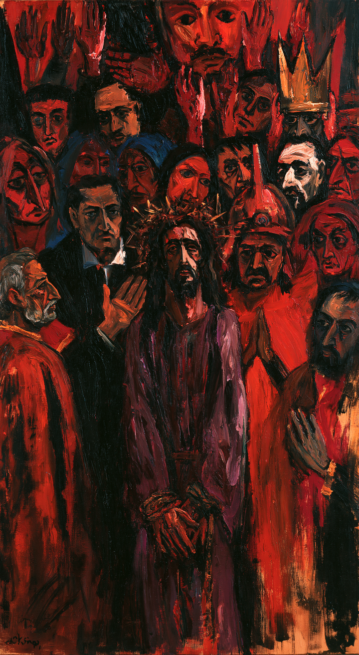 Ecce Homo — The Captive Beneath Distant Crowns