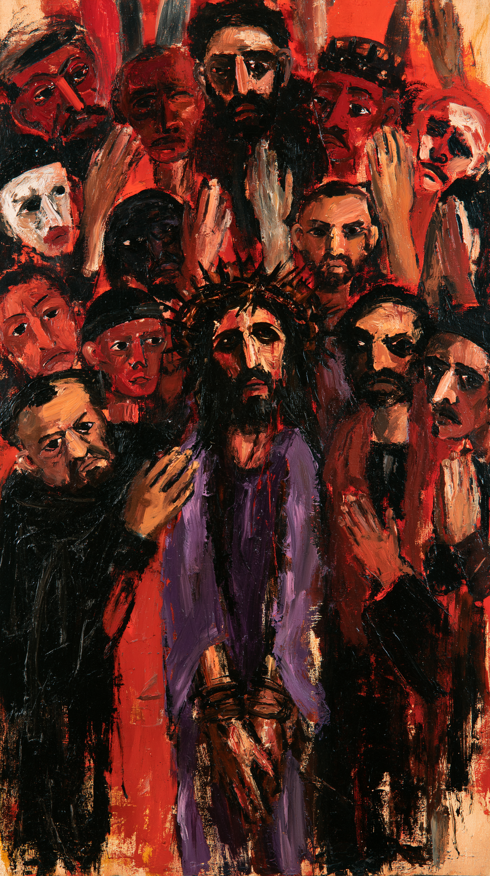 Ecce Homo - Expressionist · Portrait n° 9 - ศิลปะคริสเตียน