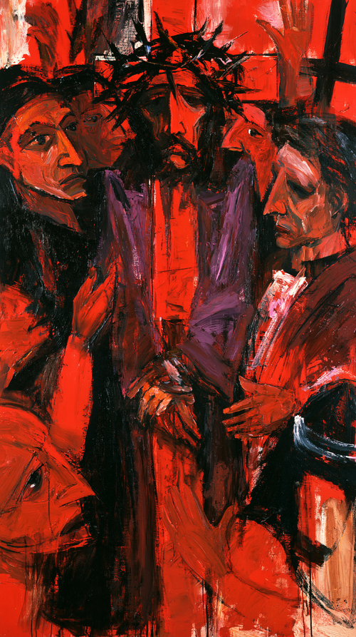 Ecce Homo - Expressionist · Portrait n° 10 - ศิลปะคริสเตียน