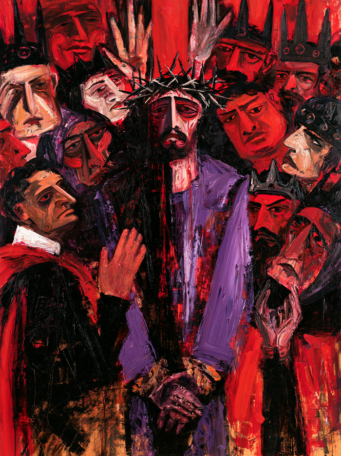 Ecce Homo — The Black Bond Beneath Violet Sleeves