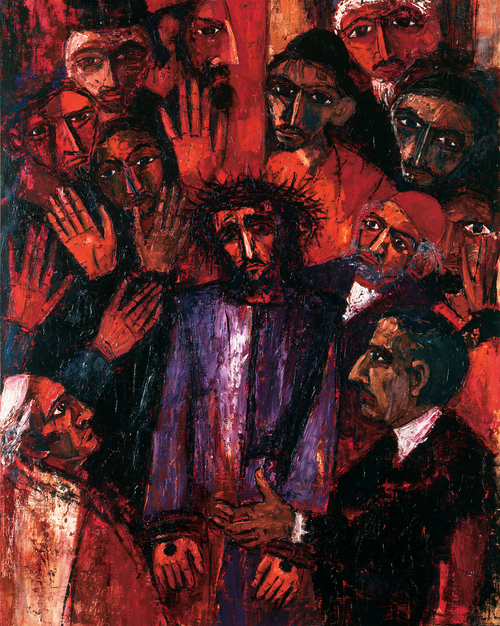 Ecce Homo - Expressionist · Portrait n° 21 - ศิลปะคริสเตียน