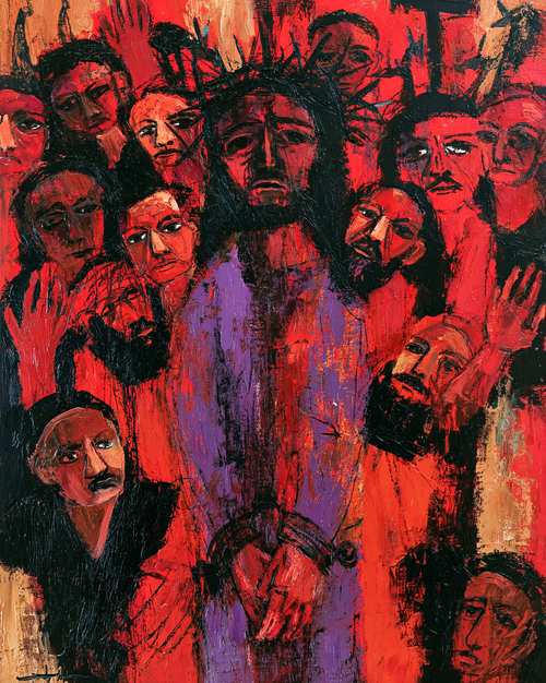 Ecce Homo - Expressionist · Portrait n° 23 - ศิลปะคริสเตียน