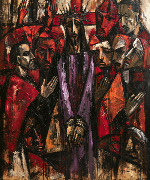 Ecce Homo - Expressionist · Portrait n° 25 - ศิลปะคริสเตียน