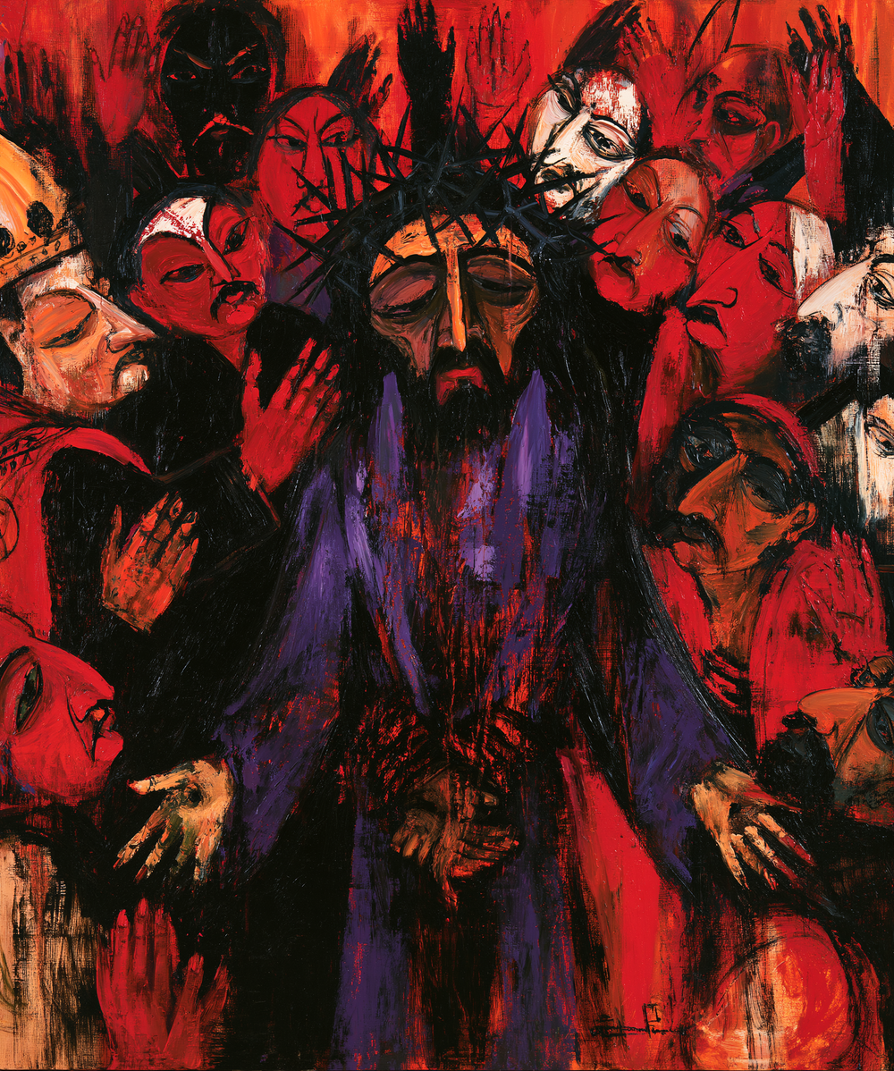 Ecce Homo - Expressionist · Portrait n° 26 - ศิลปะคริสเตียน