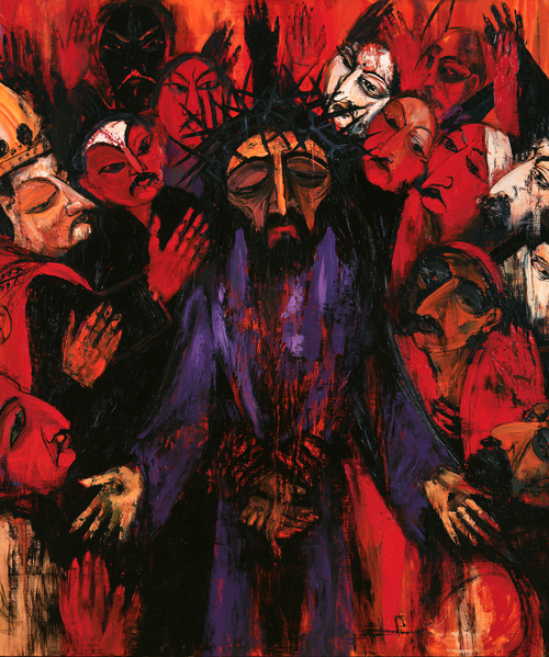 Ecce Homo - Expressionist · Portrait n° 26 - ศิลปะคริสเตียน