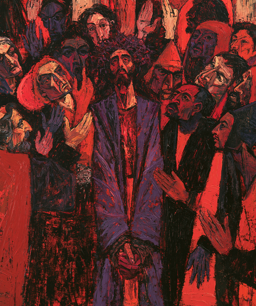 Ecce Homo - Expressionist · Portrait n° 27 - ศิลปะคริสเตียน
