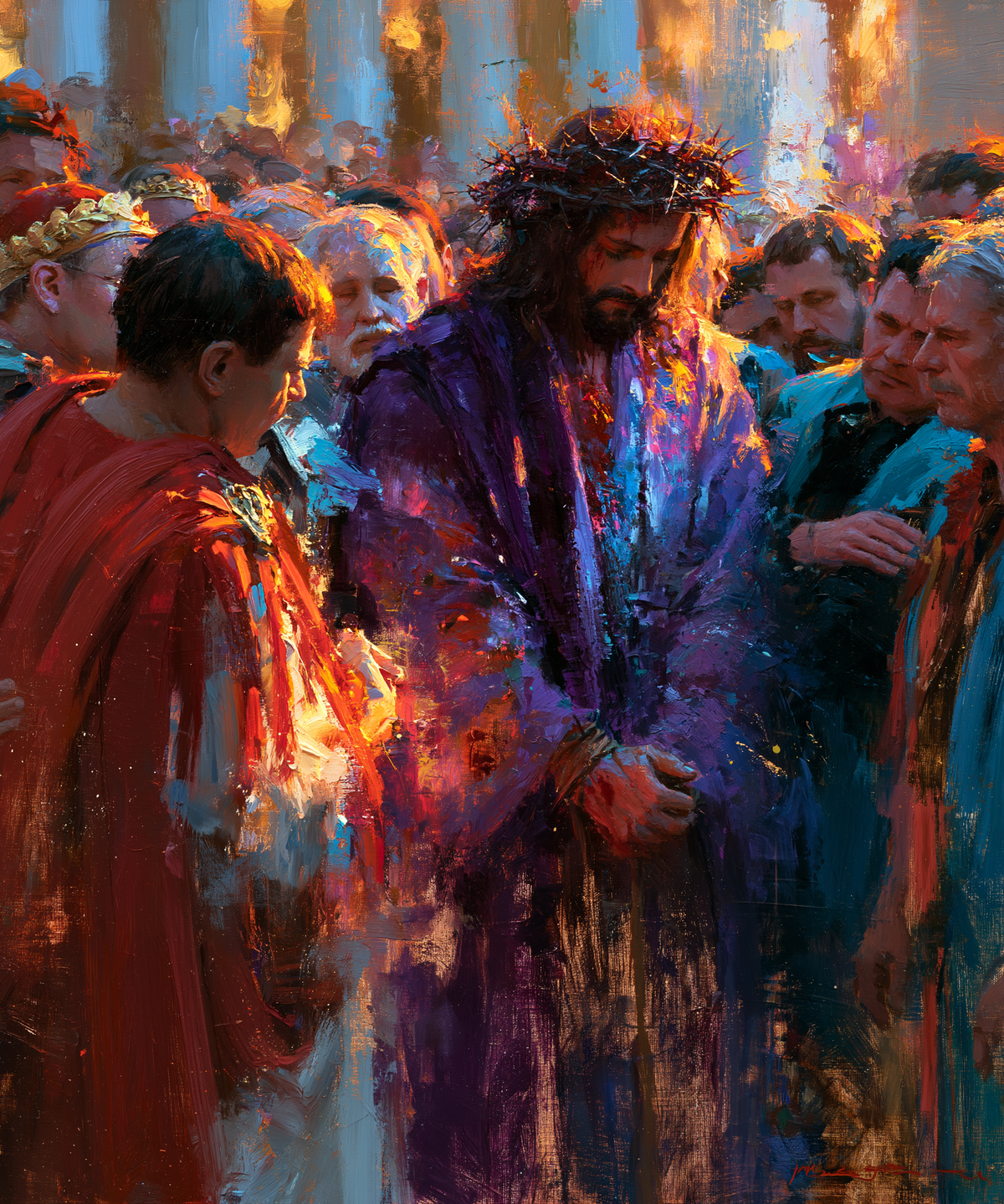 Ecce Homo - อิมเพรสชั่นนิสต์ · ภาพเหมือนหมายเลข 25 - ศิลปะคริสเตียน