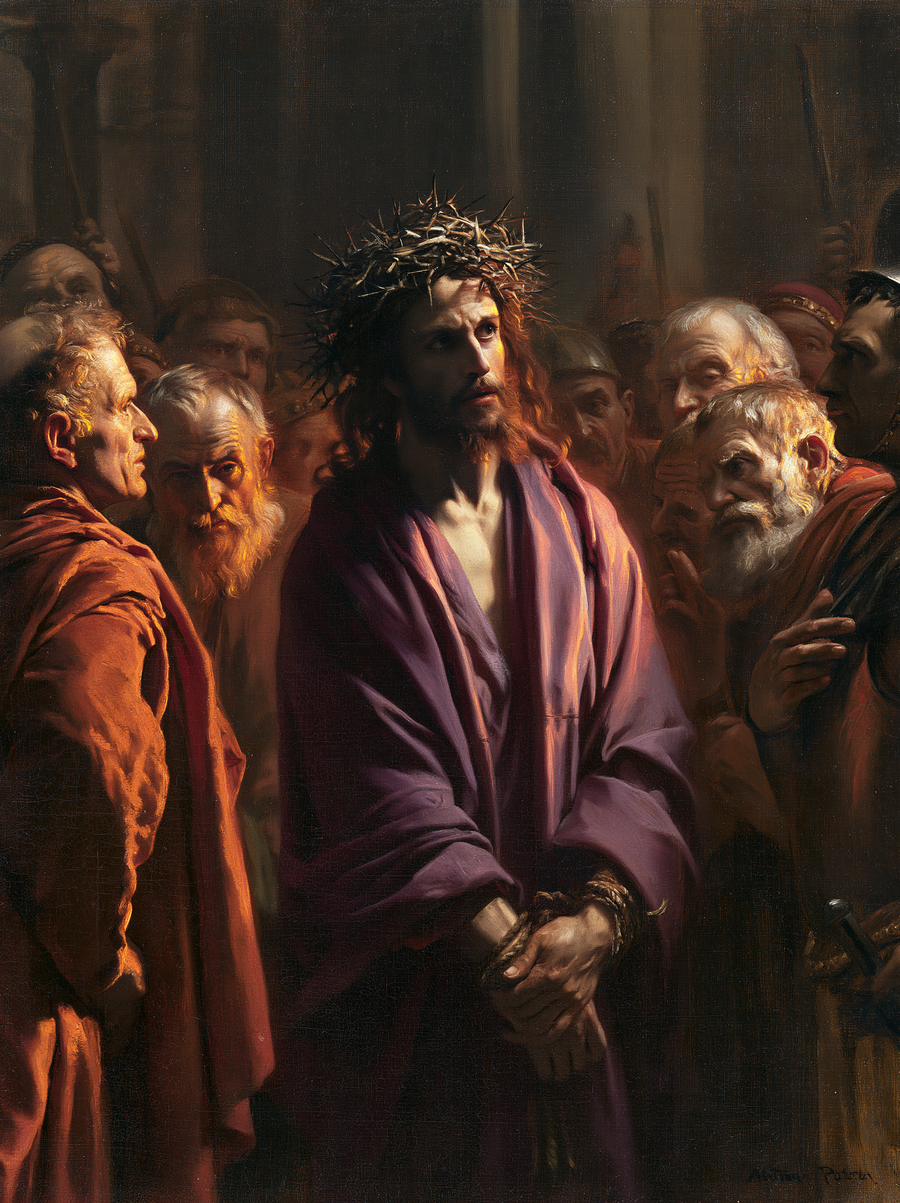 Ecce Homo - Divine Light · Portrait n° 16