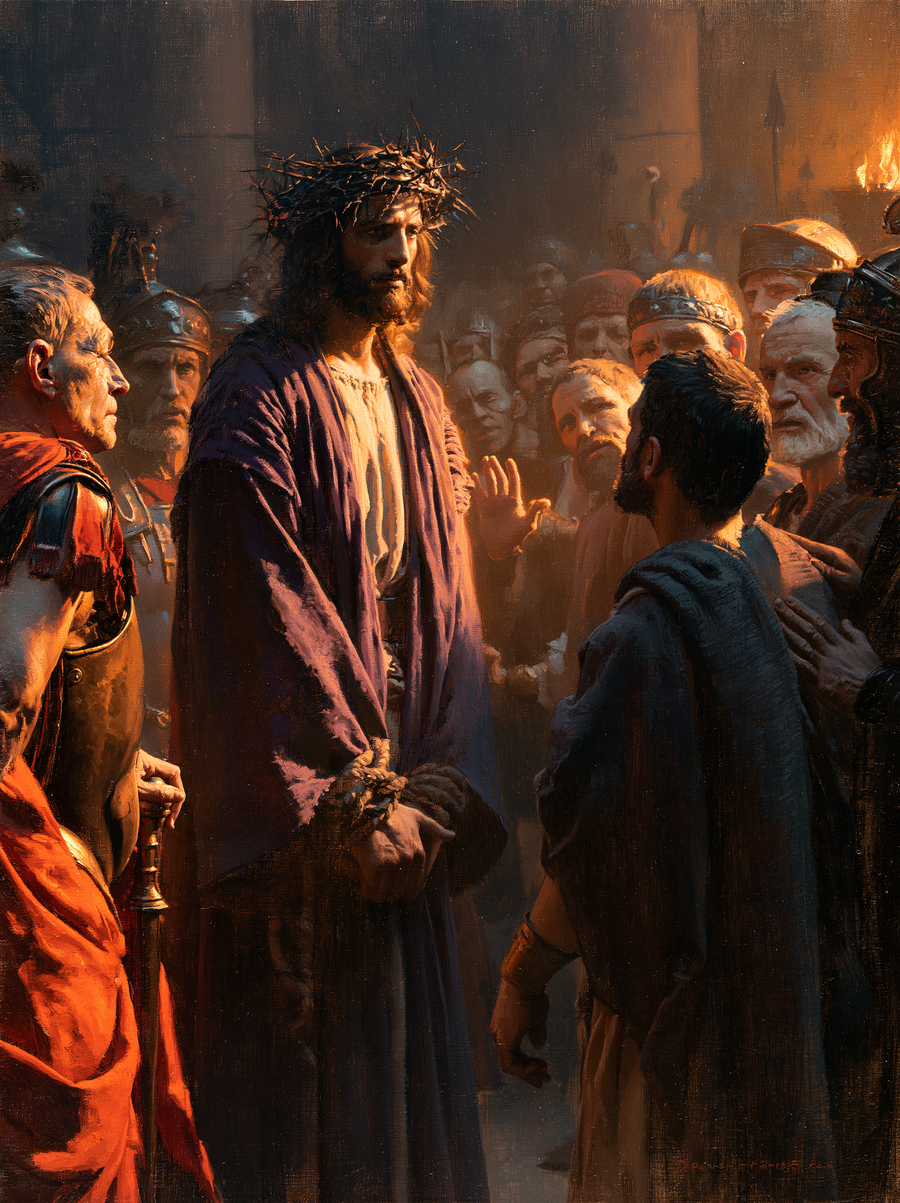 Ecce Homo - Divine Light · Portrait n° 17