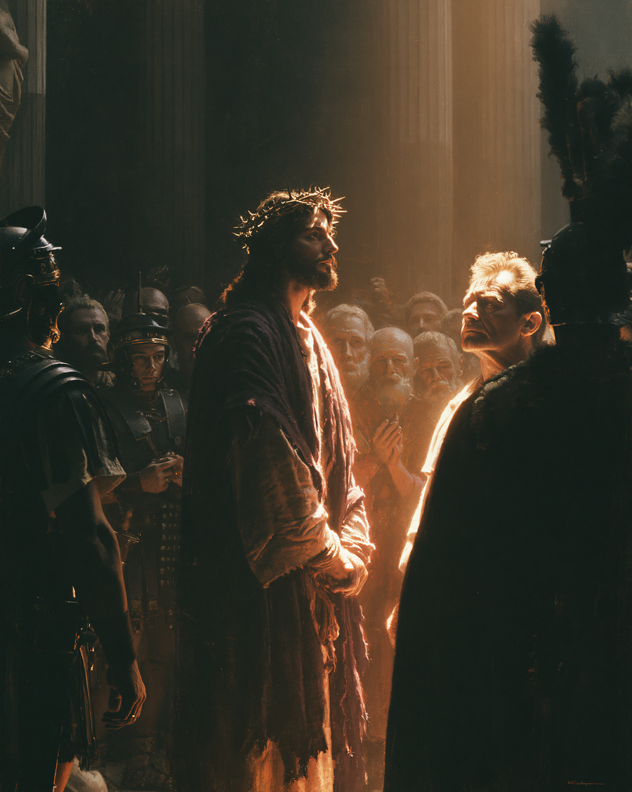 Ecce Homo - Divine Light · Portrait n° 20