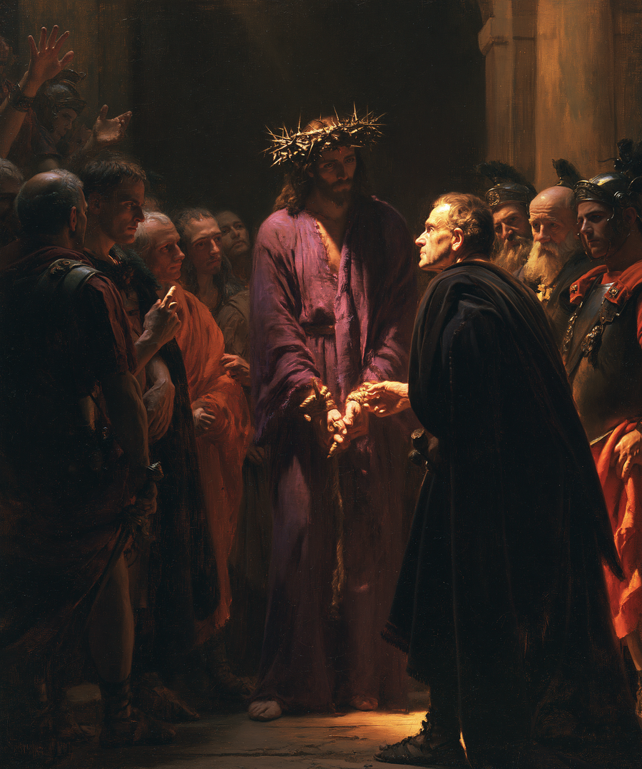 Ecce Homo - Divine Light · Portrait n° 27