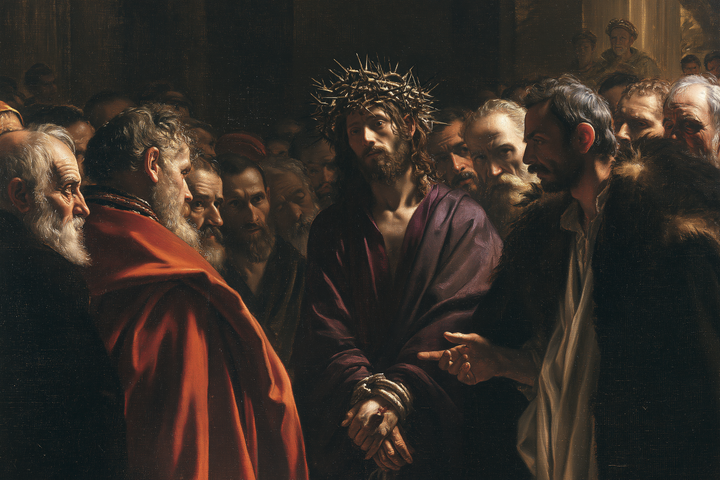 Ecce Homo — Patience Between Red and Night