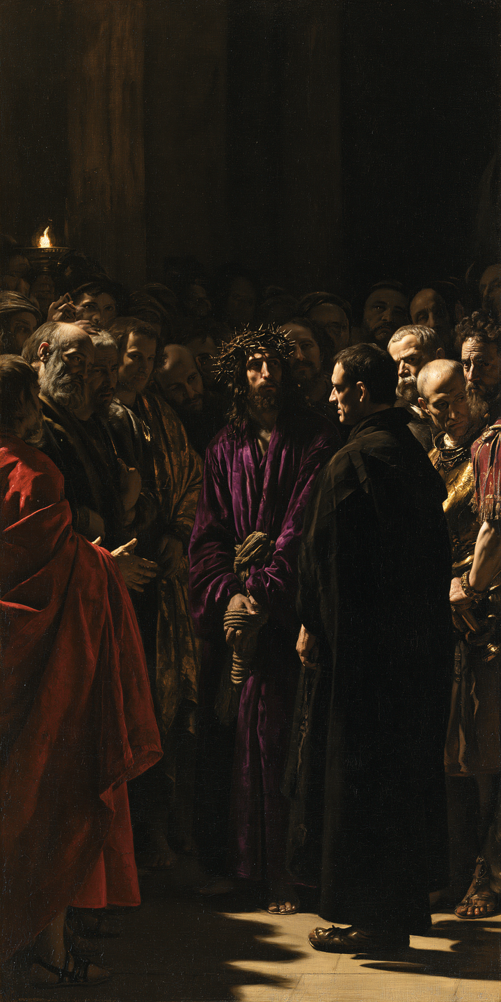 Ecce Homo — Motionless Steps upon the Pale Slab